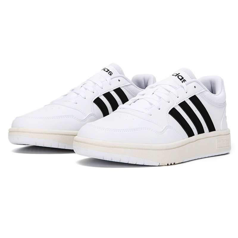 阿迪达斯板鞋, Adidas | HOOPS 3.0男子板鞋运动休闲鞋小白鞋商品图片 6.4折, 包邮包税