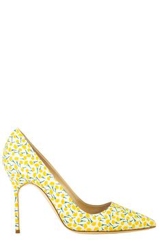 Manolo Blahnik, Manolo Blahnik | BB Pick Tora Floral Pump商品图片 