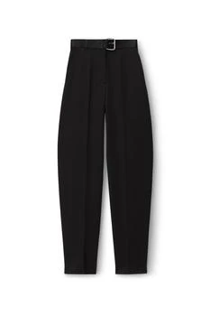 Alexander Wang | Wool Belted High Waist Belted Trouser 