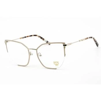 MCM | Mcm Unisex Eyeglasses - Clear Demo Lens Beige/Gold Cat Eye Full Rim | MCM2156 250 2.5折×额外9折x额外9折, 额外九折