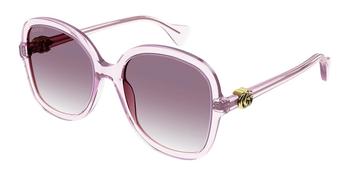 Gucci | Gucci Violet Gradient Butterfly Ladies Sunglasses GG1178S 005商品图片,4.9折