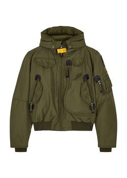 推荐KIDS Gobi green hooded shell jacket (10-16years)商品