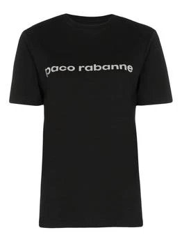 推荐Paco Rabanne Logo Printed Crewneck T-Shirt商品