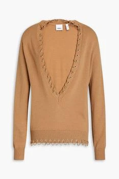 推荐Chain-embellished cashmere sweater商品