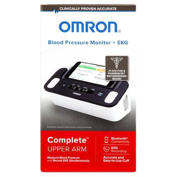 商品omron | Complete Wireless Upper Arm Blood Pressure Monitor + EKG (BP7900),商家Walgreens,价格¥1431图片