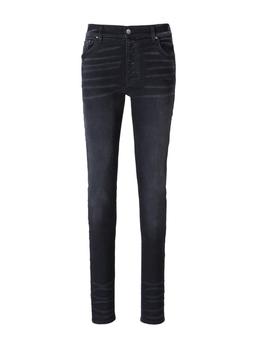了解amiri牛仔裤, AMIRI | Amiri Logo Patch Distressed Slim Fit Jeans商品图片 8折