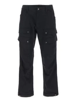 Burberry | Burberry Straight-Leg Button-Detailed Cargo Pants 3.8折起
