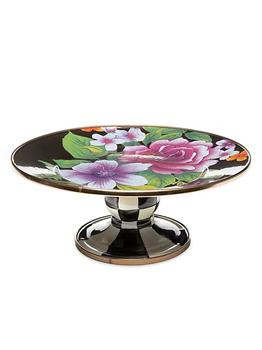 商品MacKenzie-Childs | (瑕疵磕碰）Flower Market Mini Pedestal Platter,商家品牌清仓区,价格¥207图片