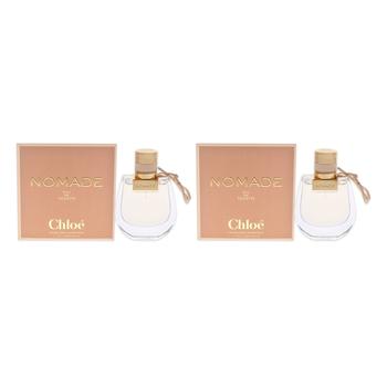 chloe香水价格, Chloé | Nomade by Chloe for Women - 1.7 oz EDT Spray - Pack of 2商品图片 8.3折