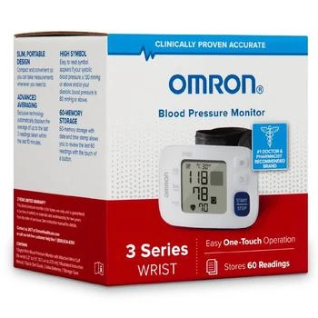 omron | 3 Series Wrist Blood Pressure Monitor (BP6100),商家Walgreens,价格¥465