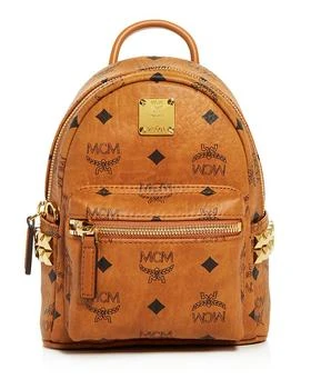 MCM | Stark Bebe Boo Side Studs Backpack in Visetos 独家减免邮费