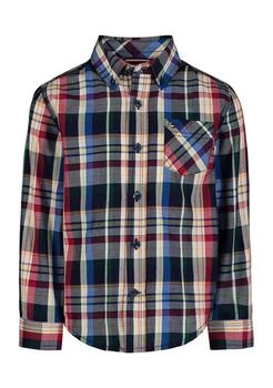 Tommy Hilfiger | Boys 8-20 Long Sleeve Plaid Shirt,商家Belk,价格¥142