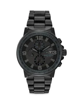 Citizen | Eco-Drive Blackout Nighthawk Chronograph, 42mm,商家Bloomingdale's,价格¥3232