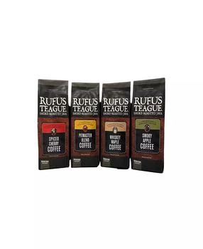 Alder Creek Gift Baskets | Rufus Teague Smoke-Roasted Coffee Variety, Set of 4,商家Macy's,价格¥470