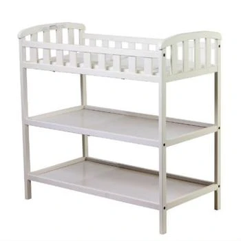 QuikFurn | White Baby Diaper Changing Table with 1-inch Thick Changing Pad,商家Premium Outlets,价格¥2460