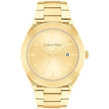Calvin Klein | Men's Gold-Tone Stainless Steel Bracelet Watch 44mm 