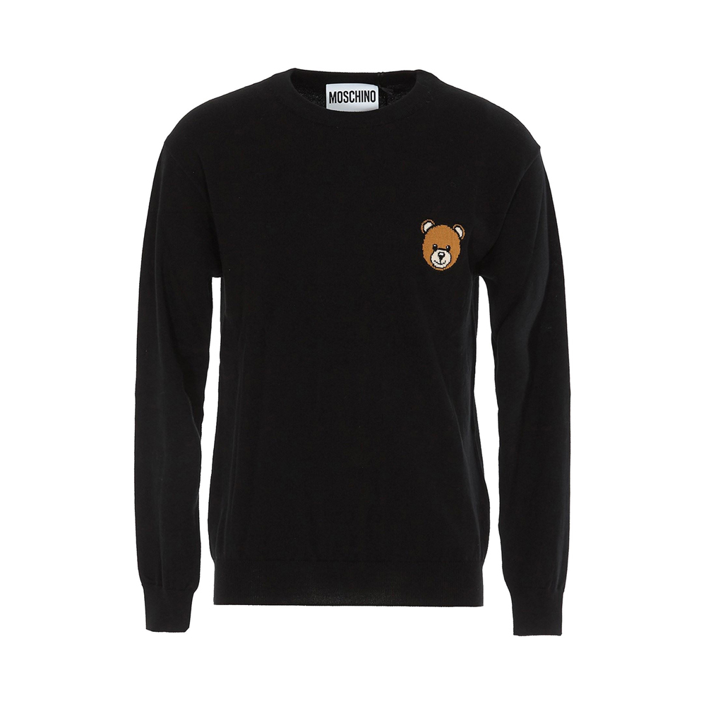 时尚莫斯奇诺卫衣男装, Moschino | MOSCHINO 男黑色男士卫衣/帽衫 ZPA0902-7000-0555商品图片 独家减免邮费