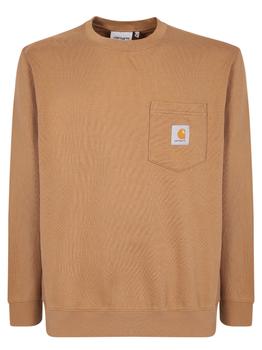 推荐CARHARTT SWEATSHIRT WITH PATCH POCKET DETAIL BY CARHARTT. MINIMAL BUT FUNCTIONAL DESIGN, AN IDEAL MUST HAVE FOR AN EVERYDAY LOOK商品