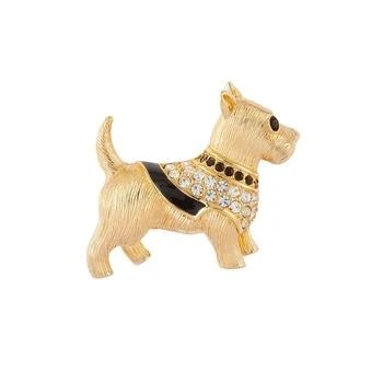 推荐1980s vintage swarovski terrier brooch商品