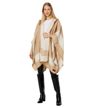 商品Striped Hooded Ruana with Blankets图片
