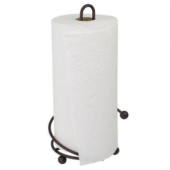 商品Home Basics | Home Basics Wire Collection Paper Towel Holder, Bronze,商家Premium Outlets,价格¥133图片
