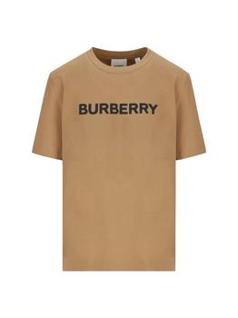 商品Burberry | Burberry Logo Printed Crewneck T-Shirt,商家Cettire,价格¥2005图片