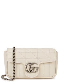 古驰女包, Gucci | GG Marmont super mini leather cross-body bag商品图片 