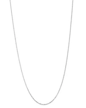 Bloomingdale's Fine Collection | Crossover Link Chain Necklace in 14K White Gold - Exclusive,商家Bloomingdale's,价格¥3702