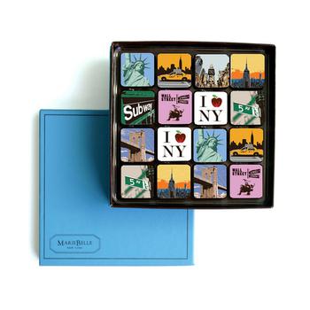 时尚new york女装, MarieBelle New York | New York Ganache Box 16-Piece商品图片 