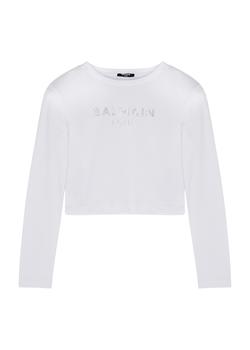 推荐KIDS White logo cotton top (12-14 years)商品