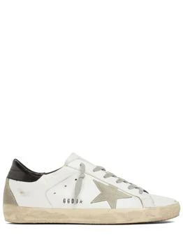 Golden Goose | 20mm Super Star Leather & Suede Sneakers,商家LUISAVIAROMA,价格¥3738