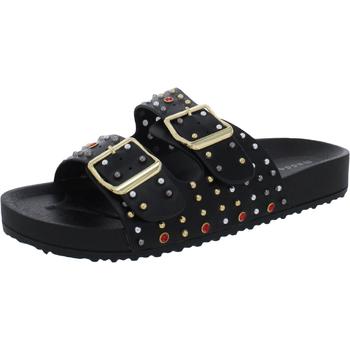 Steve Madden | Steve Madden Womens Teddy S Rhinestones Studded Footbed Sandals商品图片,2折