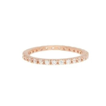 ADORNIA | Adornia Crystal Eternity Band Ring  rose gold,商家Premium Outlets,价格¥168