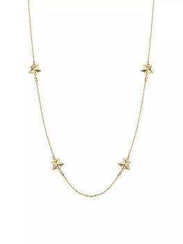 Oradina | 14K Yellow Gold Street Star Necklace,商家Saks Fifth Avenue,价格¥2114