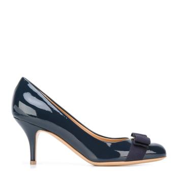 推荐SALVATORE FERRAGAMO 菲拉格慕 女士蓝色小牛皮高跟鞋 01-B788-539594商品