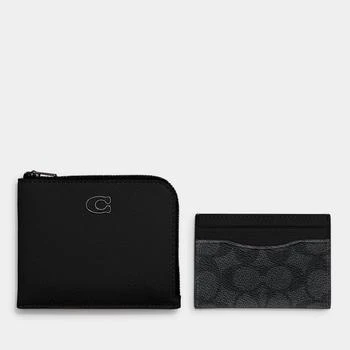 推荐Coach Leather Wallet and Cardholder Set商品