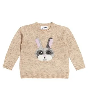 MOLO | Baby Gilby alpaca and wool-blend sweater,商家MyTheresa HK,价格¥250