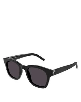 Yves Saint Laurent | SL M124 Monogram Hinge Square Sunglasses, 49mm 