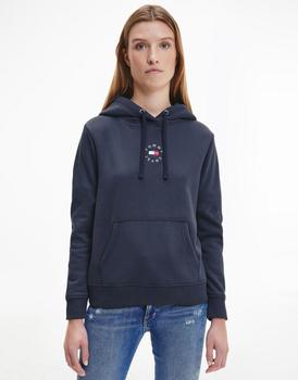 Tommy Hilfiger | Tommy Jeans flag logo hoodie in navy商品图片,6.8折