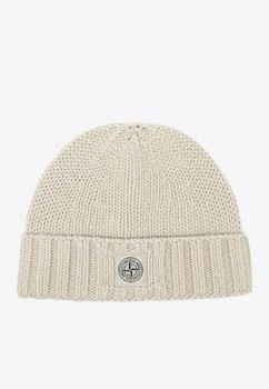 推荐Wool Knit Logo-Patch Beanie商品