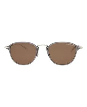 MontBlanc | Round-Frame Injection Sunglasses,商家Maison Beyond,价格¥857