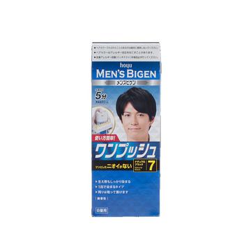 商品BIGEN 美源男士染发膏按压式色号7自然黑 1盒图片