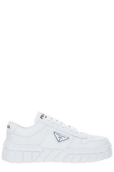 Prada | Prada Triangle-Logo Detail Low-Top Sneakers商品图片,