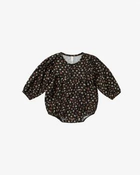 Rylee + Cru | Baby Dark Floral Gwen Romper In Black,商家Premium Outlets,价格¥340