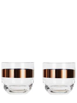 Tom Dixon | Set Of 2 Tank Whiskey Glasses,商家LUISAVIAROMA,价格¥893