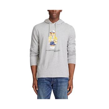 ralph lauren bear评价, Ralph Lauren | Men's Denim Polo Bear Hooded T-Shirt商品图片 