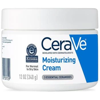 CeraVe | Face and Body Moisturizing Cream for Normal to Dry Skin with Hyaluronic Acid 第2件5折, 满免