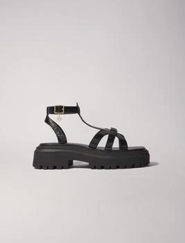 Maje | Maje Woman's zinc, Flat sandals with tread for Fall/Winter,商家Maje US,价格¥2046