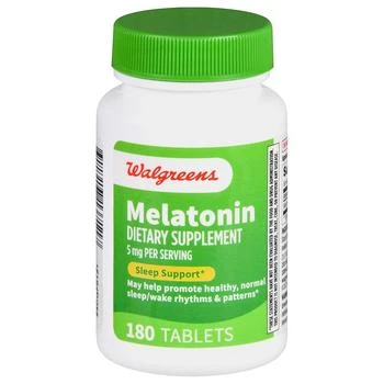 Walgreens | Melatonin 5 mg Tablets,商家Walgreens,价格¥112
