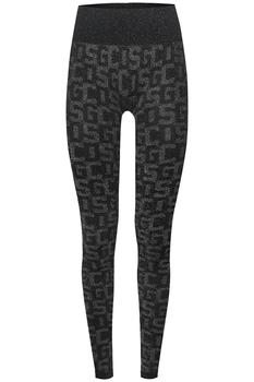 紧身裤男, GCDS | LUREX MONOGRAM LEGGINGS商品图片 额外7折, 额外七折